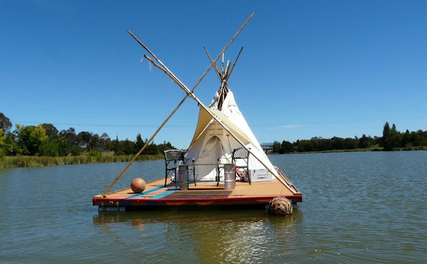 When Teepees and Houseboats Collide! A College Student's Shantyboat 