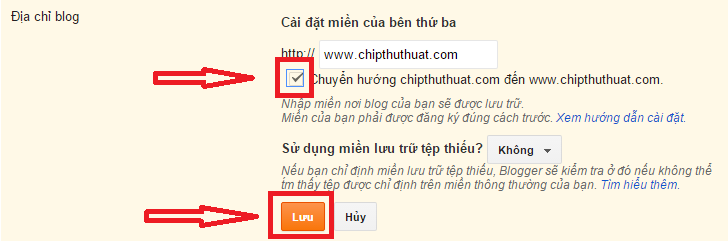 Cách trỏ tên miền từ PaVietNam về Blogspot mới nhất 2016