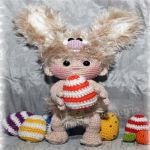 PATRON GRATIS MUÑECO CONEJO AMIGURUMI 20020