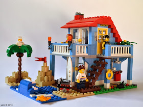 lego beach house - the beauty shot