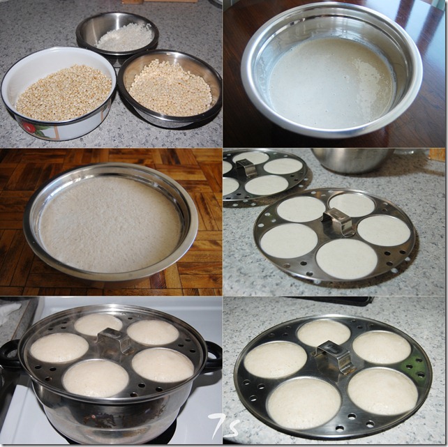 Whole wheat grain idly process