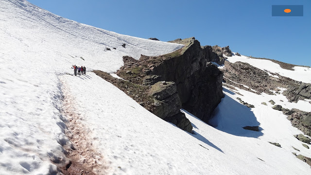 Descendiendo del Urbión a la Laguna Negra