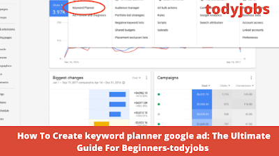 How To Create keyword planner google ad: The Ultimate Guide For Beginners-todyjobs