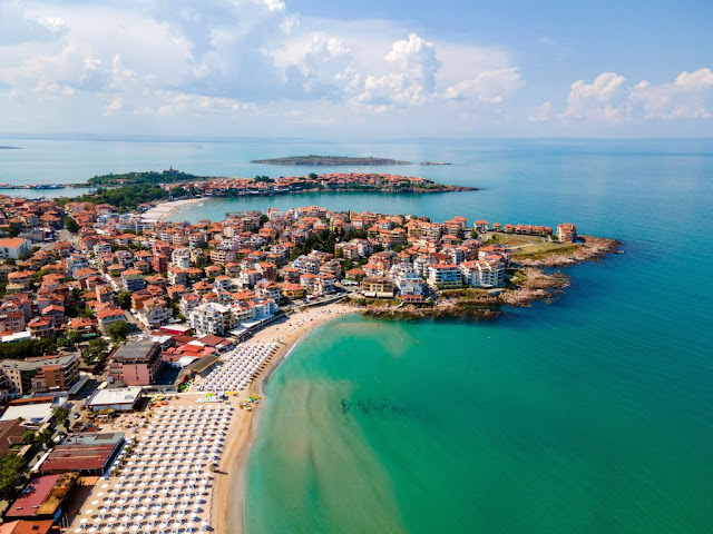 Sozopol Bulgaria mar Negro costa playa
