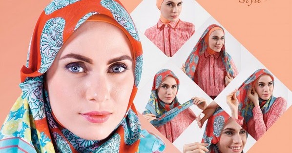 Tips Cara Memakai Hijab Segi Empat Yang Nyaman Untuk Bekerja by Shafira