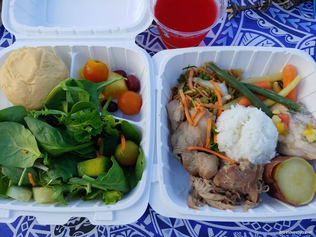 Lu'au Package for Two People Hawaiian Dinner