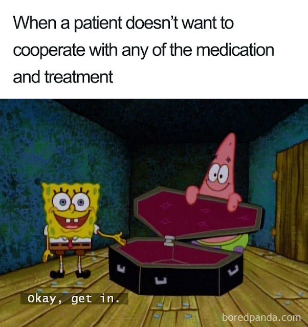 When a patient doesn't want to get any treatment