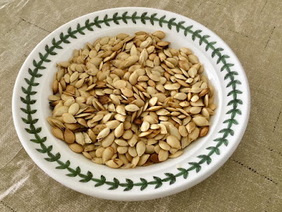 acorn squash roasted seeds