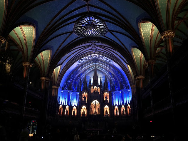 Roteiro 18 dias de trem pelo leste do Canadá - Basílica de Notre Dame, Montreal