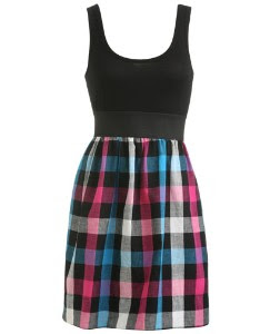 Buffalo Check Tank Dress