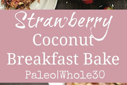 Strawberry Coconut Breakfast Bake