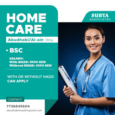 NURSES FOR HOME CARE IN ABUDHABI AND AL AIN