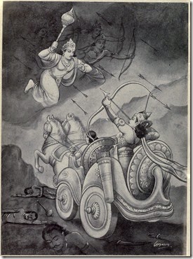 Arjuna_battles_with_Chitra_Sena