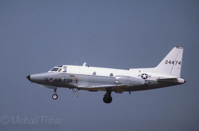 62-4474 CT-39A USAF Mildenhall 1978