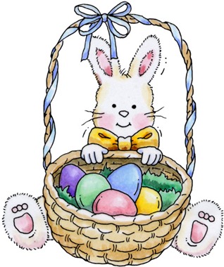 clipart imagem decoupage bunny