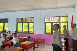 Bag SDM Polres Tolikara Sosialisasi Binlat Seleksi Penerimaan Polri Di SMA Negeri Karubaga