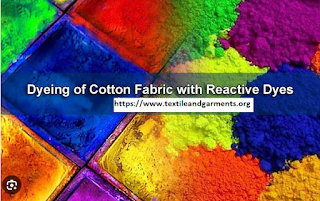 Dyeing of Cotton fabric with reactive dyes