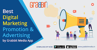 Best Digital Marketing Promotion and Advertising by Grabbit Media App