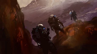 HD Wallpaper Astronaut Exploring An Alien Planet