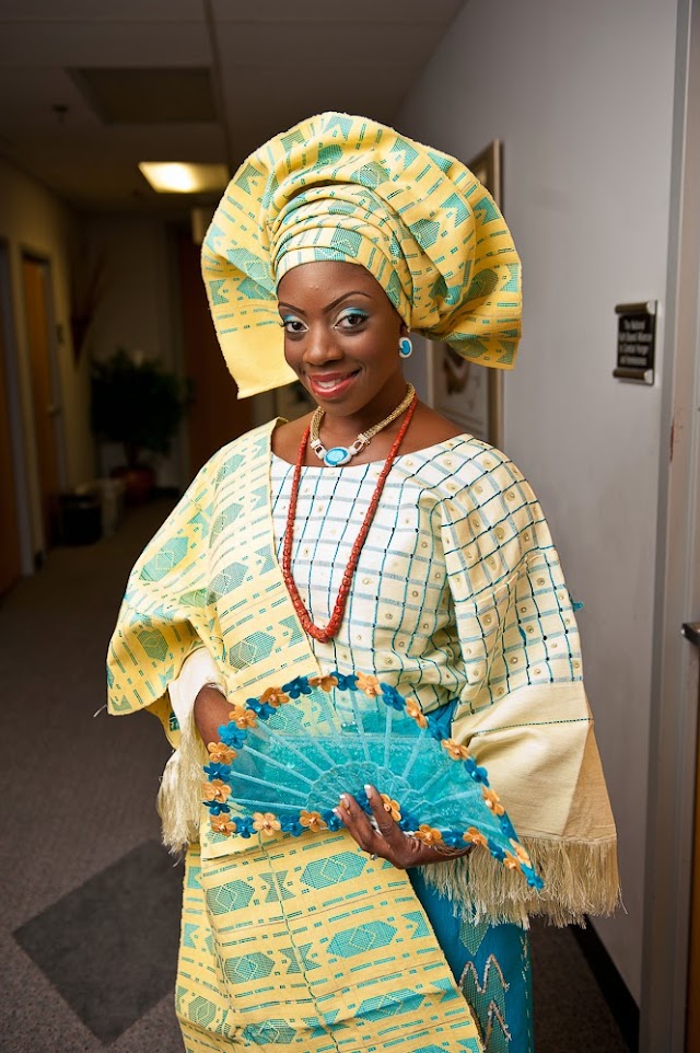 Women Clothing: Beautiful Nigerian Traditional Wedding Dress