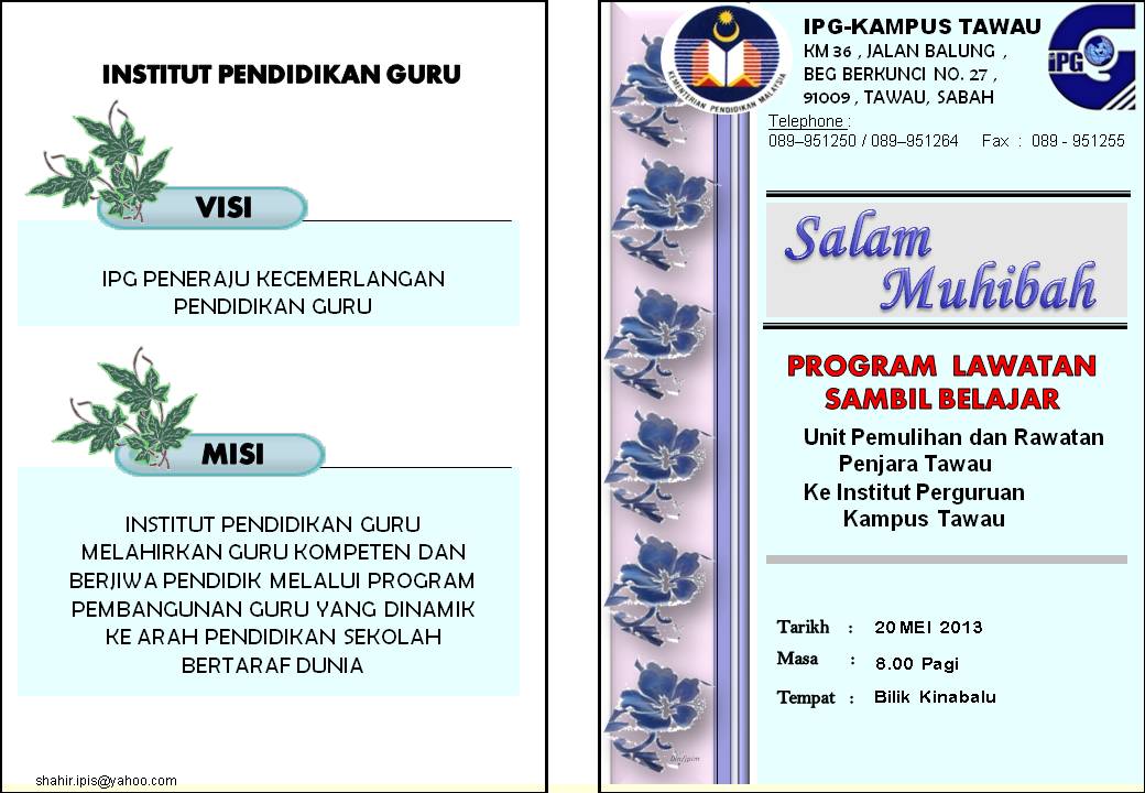 Contoh Carta Organisasi Company - Surat AA