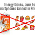 Energy Drinks, Junk Food, and Smartphones Banned in Private Schools
