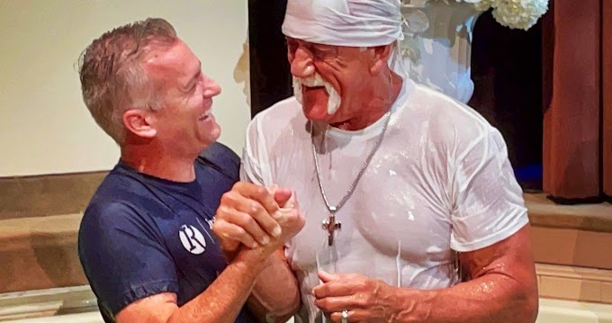 Hulk Hogan se entrega por completo a Jesucristo a los 70 años: "Es el día más grande de mi vida"