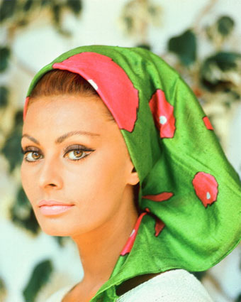 Sofia Loren was born Sofia Villani Scicolone on the 20th September in 1934