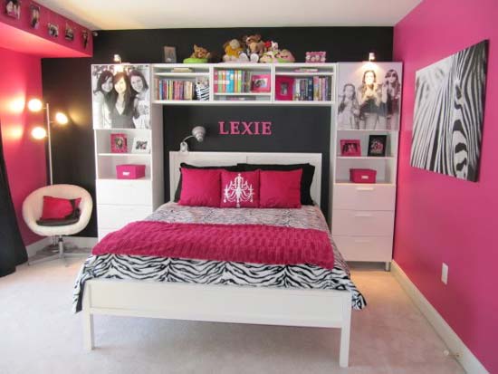 House Designs: Awesome Decorating Ideas For The Pink Room 