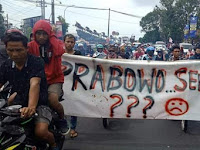 Aksi Tolak Prabowo Oleh Warga Boyolali