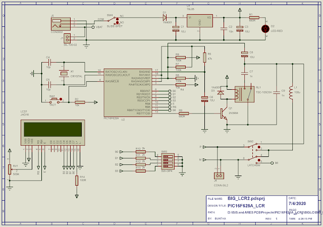 The original author had already design the software, schematic diagram and PCB pattern.Currently, there are many author on the web re-design and modified the software and hardware of this LC meter.