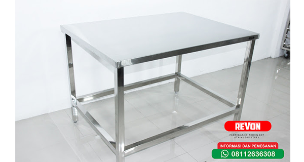  Meja  Stainless  Steel  untuk Adonan Roti Manis Bakpia