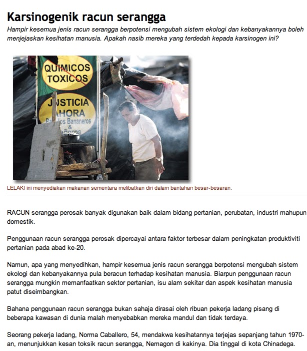 Biozone: Adakah makanan kita selamat? - Premium Beautiful 