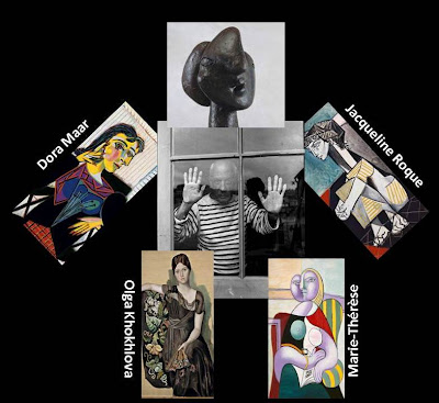 Picasso Composed of the Women in His Life