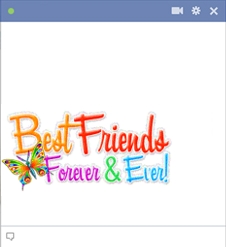 BFF emoticon for facebook chat