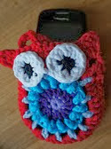 PATRON GRATIS FUNDA MOVIL BUHO DE CROCHET 2923