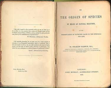 On the Origin of Species 1st edition