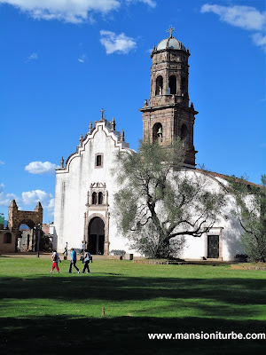 Templo de la Soledad en Tzintzuntzan, Michoacán