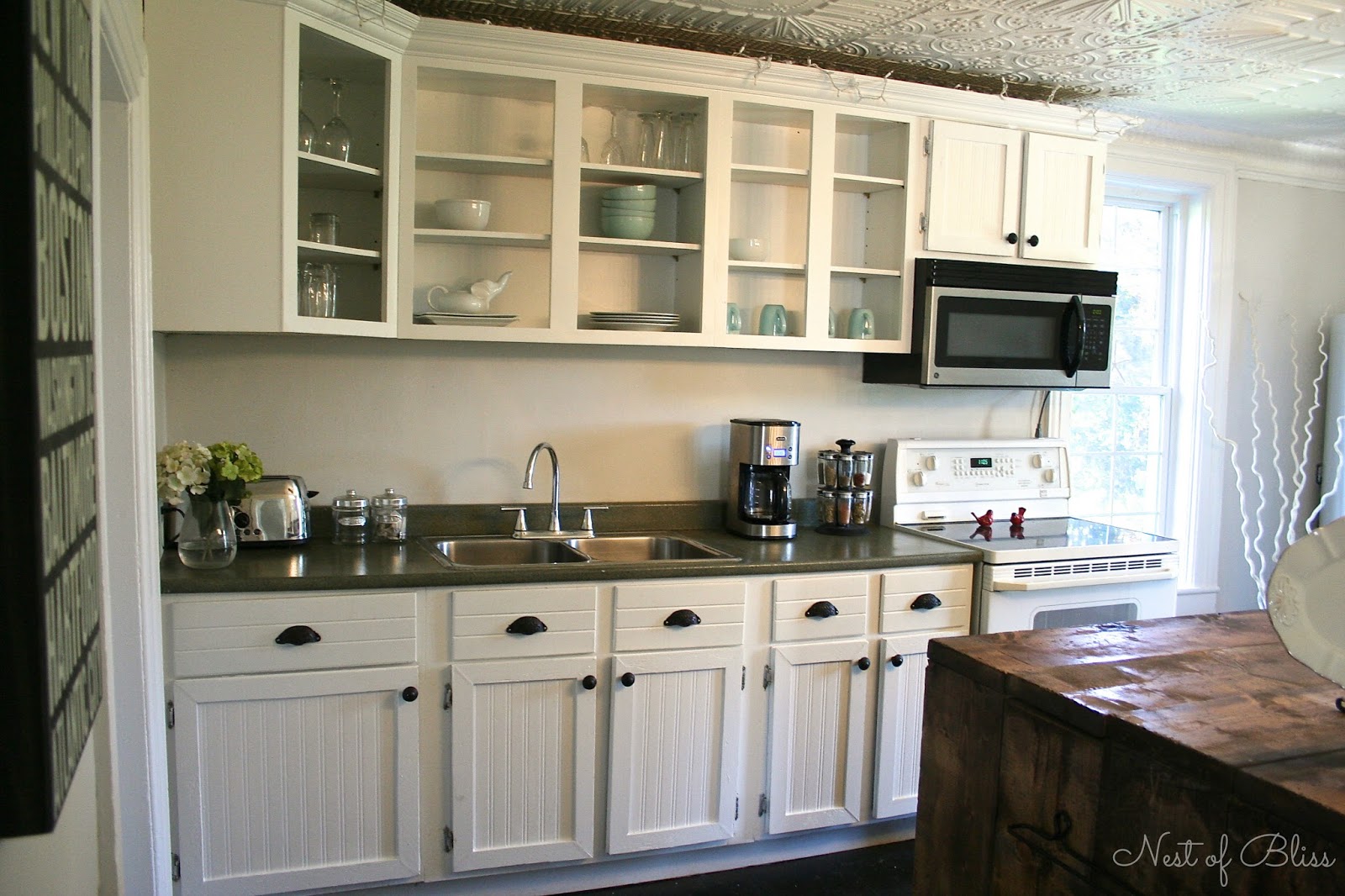Kitchen Renovation Makeover Progress! Before and After - Nest of Bliss