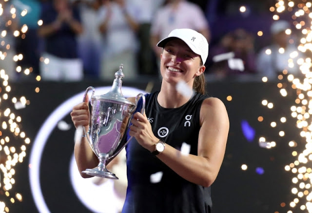 Swiatek wins WTA Finals, regains world number one ranking