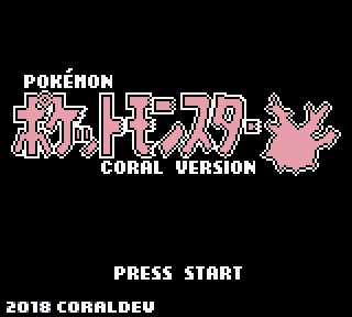 Pokemon Coral Version (GBC)
