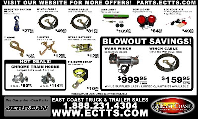 wrecker specials and rollback specials