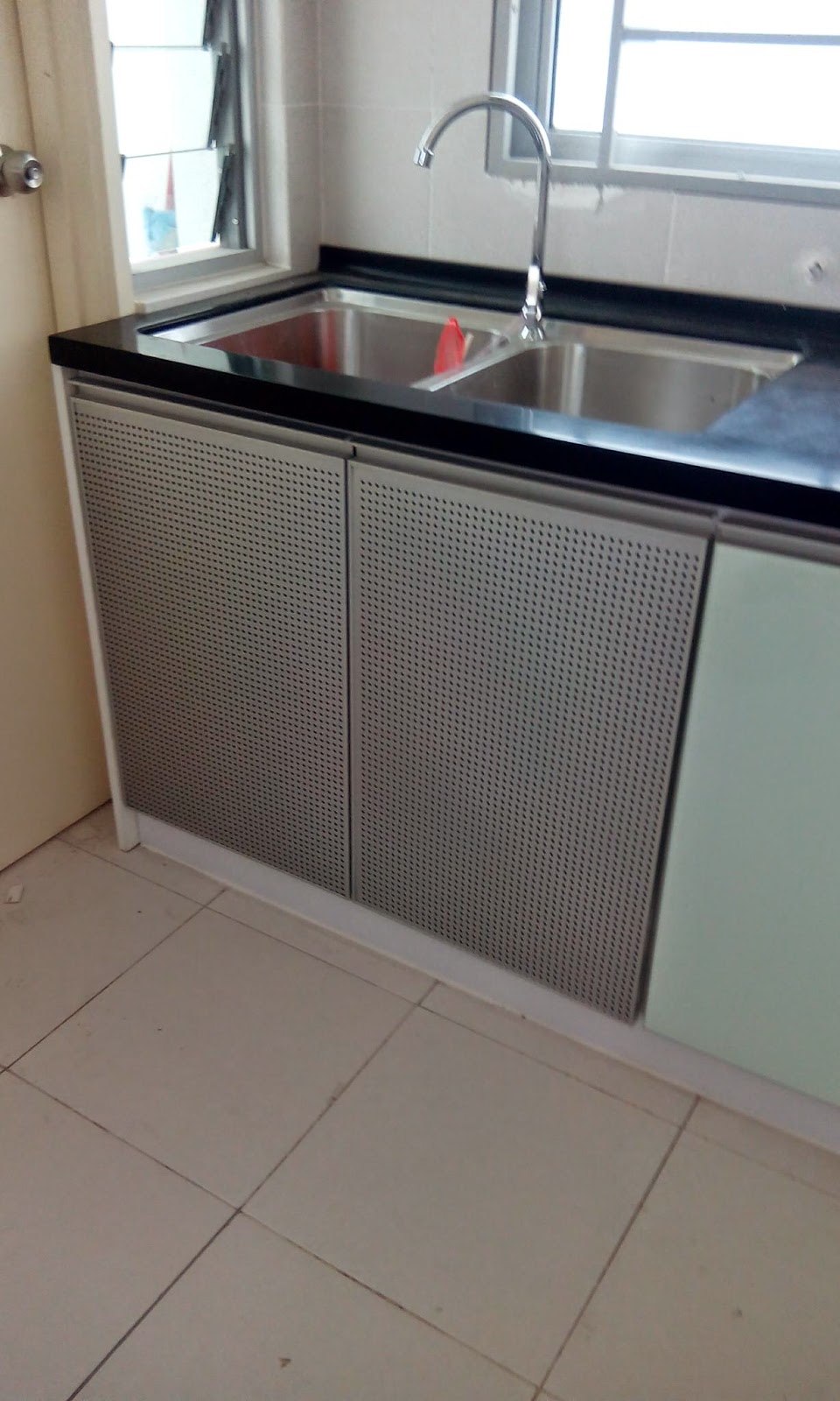  kabinet  dapur terus dari kilang Kabinet  dapur 4G glass 