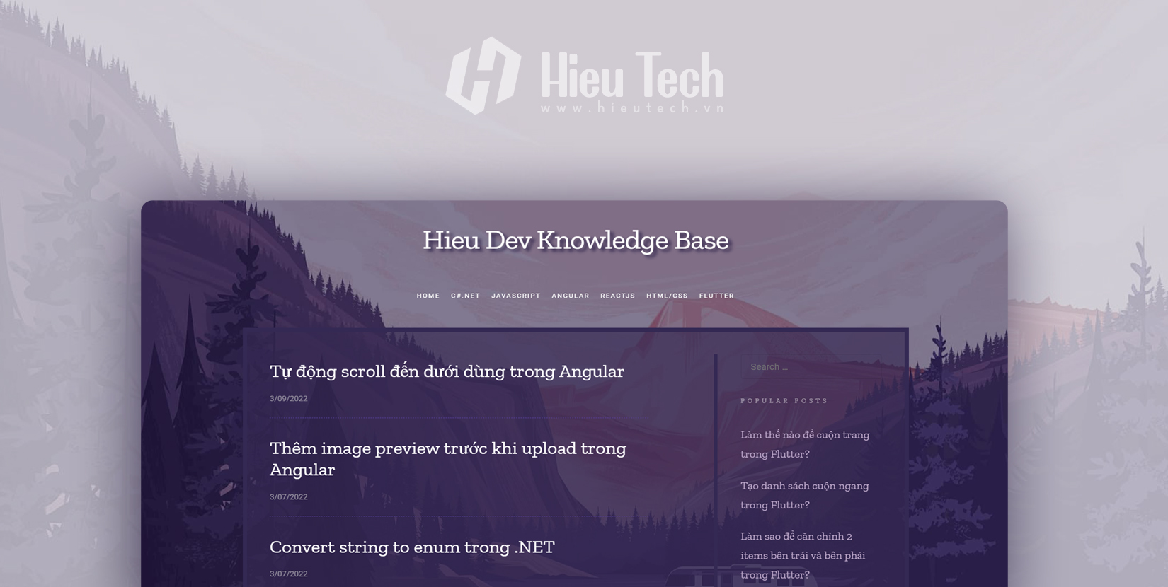 Chia sẻ template blogger Knowledge Base nhanh, nhẹ và tinh tế