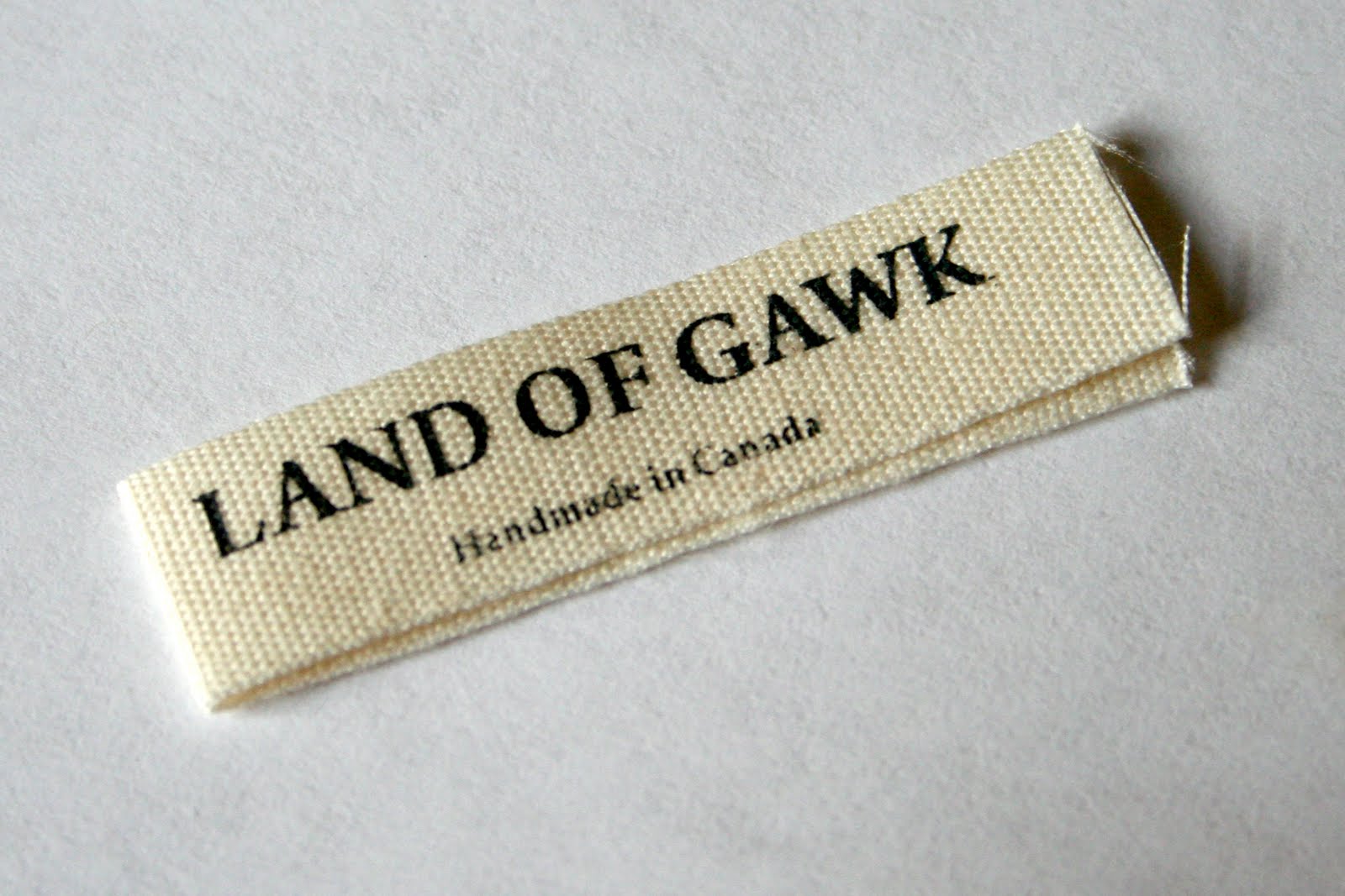 Land of Gawk Clothing  Labels  4 U