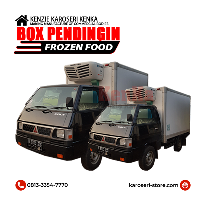 Box Refrigerator L300 Angkutan Daging & Sayur