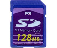 Flash Memory - 128MB 45x SD Secure Digital Card