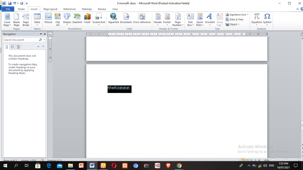 How to insert new page in word How to delete a blank