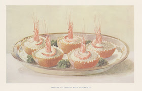 The Ideal Home - Savoury of Shrimps With Tangerines
