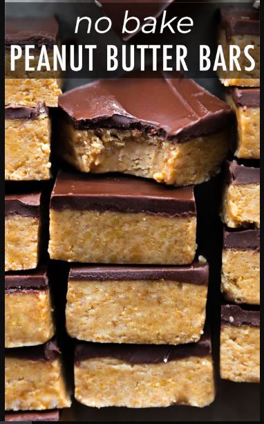 No-bake chocolate peanut butter bars are thick, rich, and decadent. Made from only 5 simple ingredients, these are a delicious treat anytim...